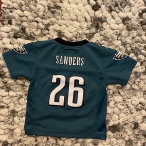 Eagles jersey NFL kids size 12 months. Sanders number 26 great condition